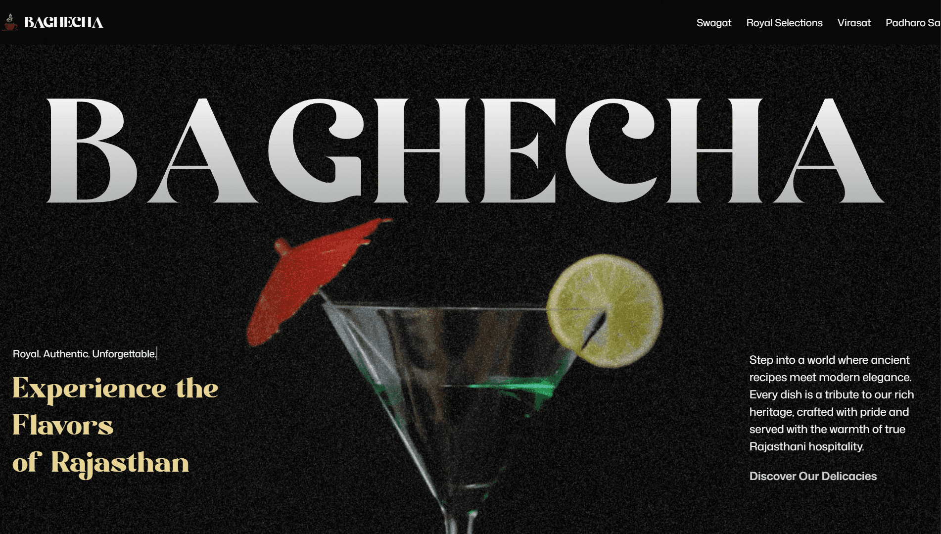 An image of the Baghecha Café project.